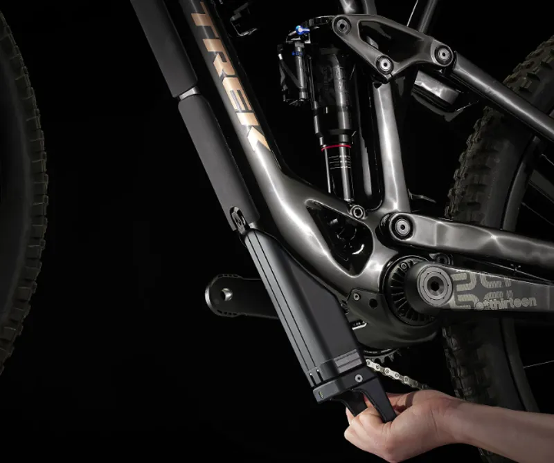 Trek Fuel EXe 9.8 XT Electric Mountain Bike 2023 in Deep Smoke-8